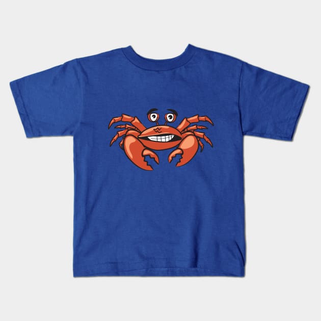 Big Red Crab Kids T-Shirt by holidaystore